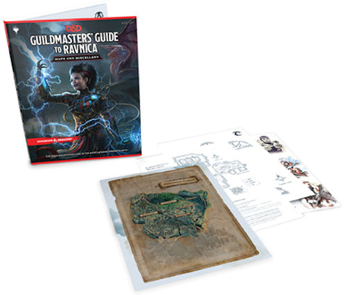 Dungeons & Dragons - Guildmasters Guide To Ravnica Maps & Miscellany