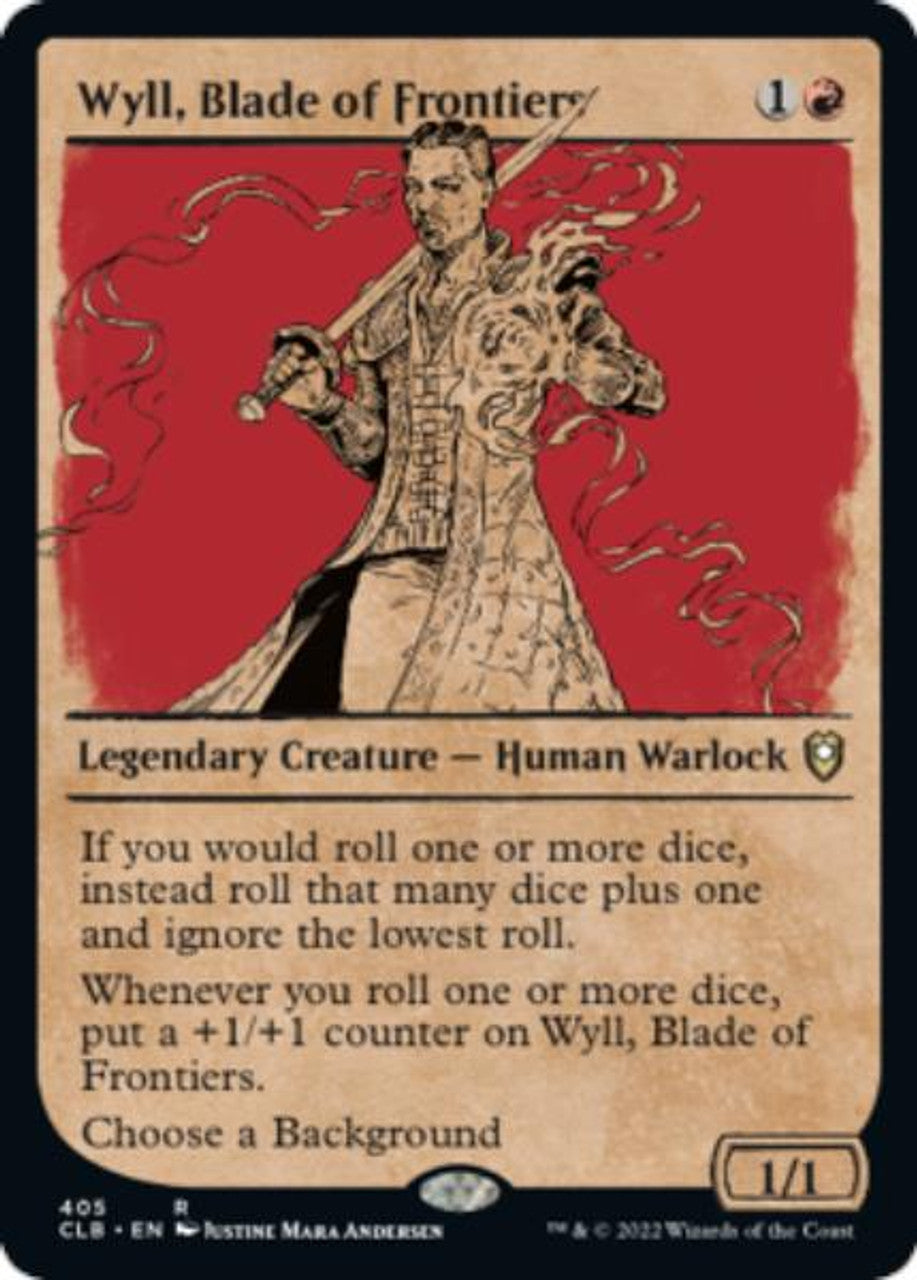 Wyll, Blade of Frontiers - Rulebook Art