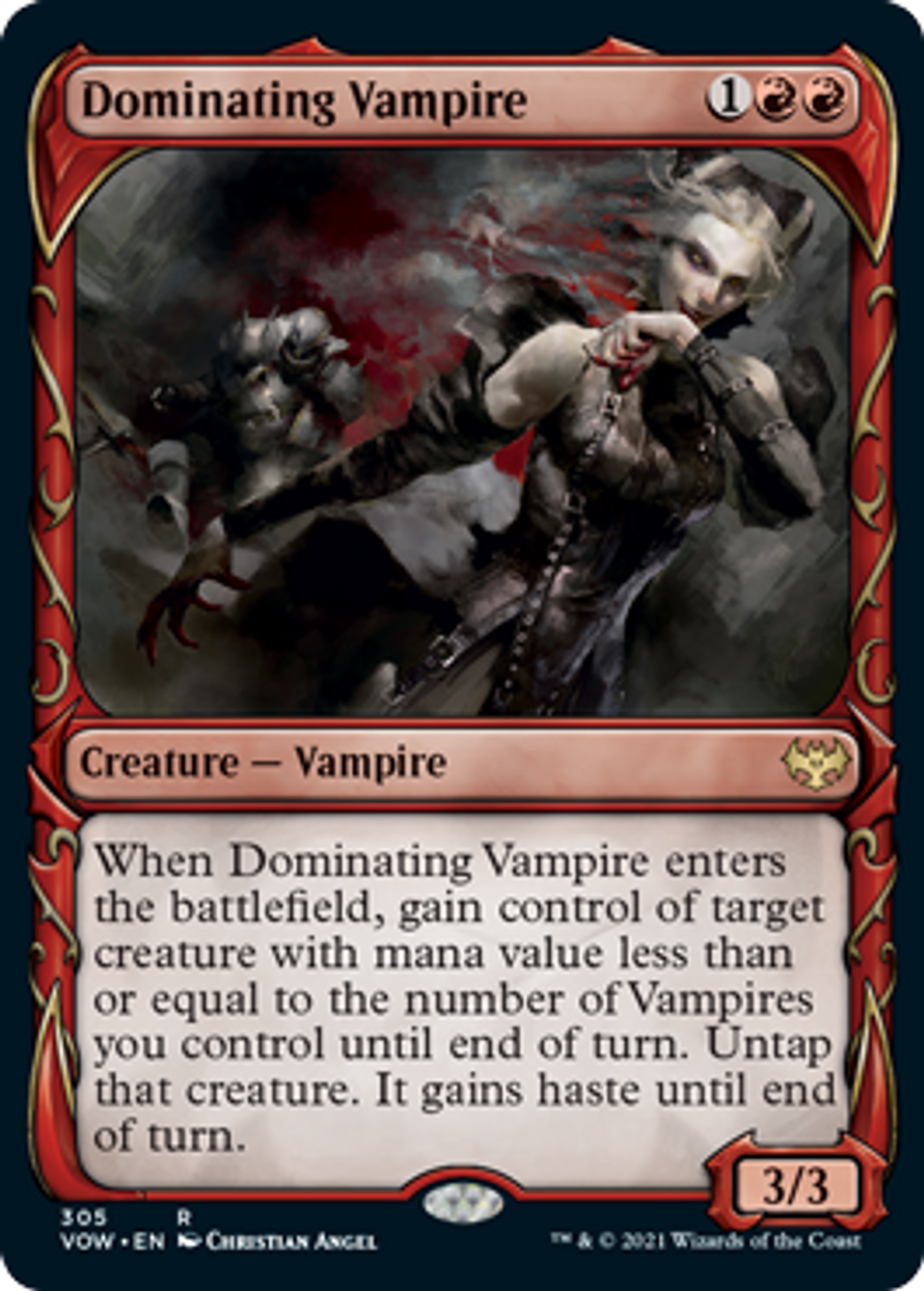Dominating Vampire - Fang Frame