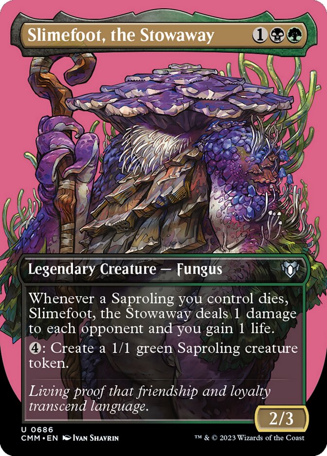 Slimefoot, the stowaway - Borderless