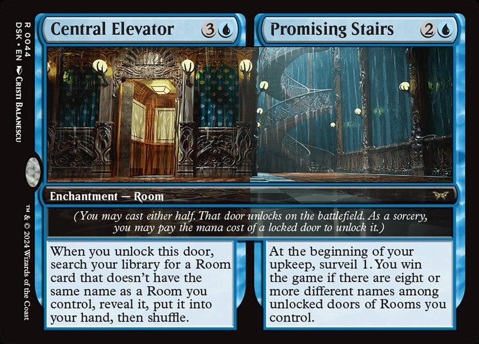 Central Elevator/Promising Stairs