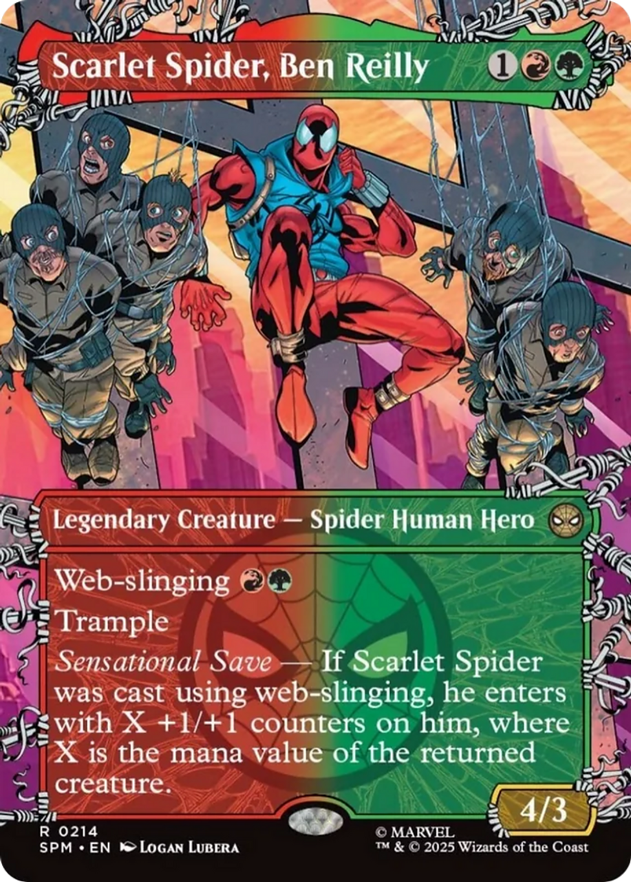 Scarlet Spider, Ben Reilly - Web Slinger Borderless