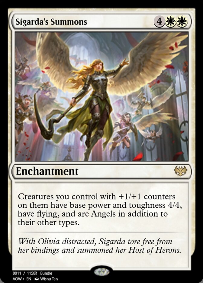 Sigarda's Summons - Bundle Promo - foil