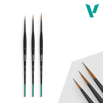 Vallejo Paint Brushes full range Miniature Detail Model Warhammer Acrylic Hobby