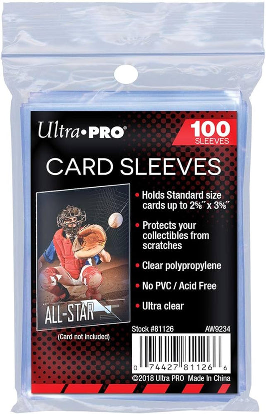 Ultra Pro - Standard Soft Sleeves 100pk