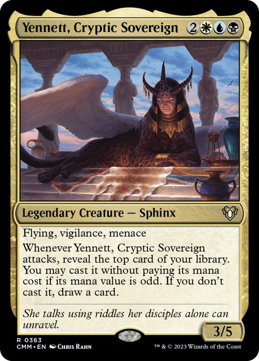 Yennett, Cryptic Sovereign