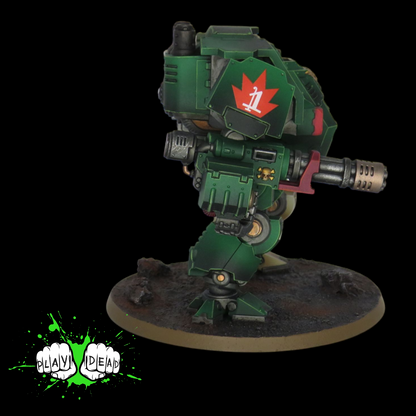 Pro Painted Angels of Redemption Redemptor Dreadnought – Easy-Build Warhammer 40K Model