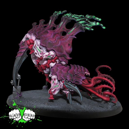 Pro-Painted Tyranid Psychophage – Hive Fleet Leviathan | Warhammer 40K