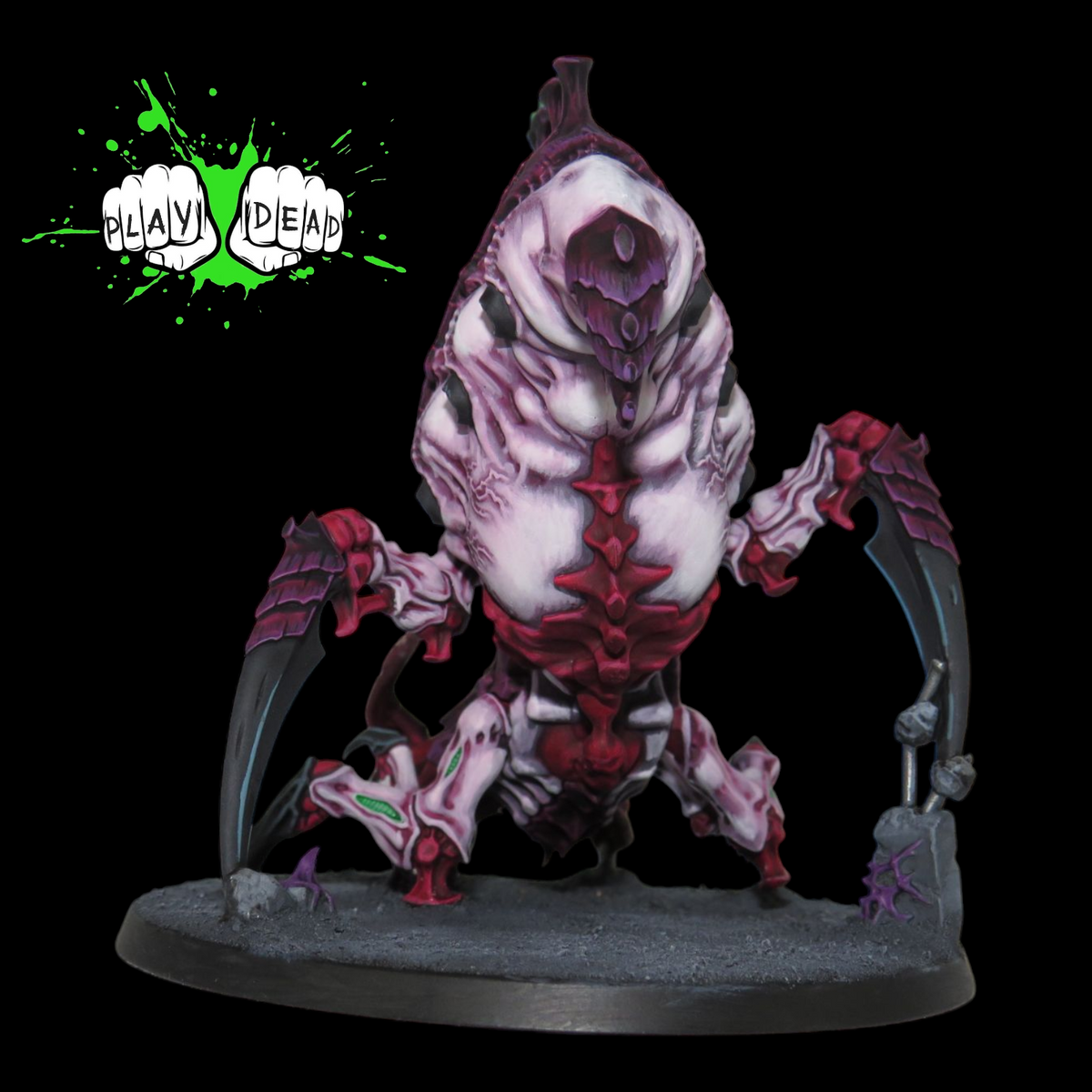 Pro Painted Tyranid Psychophage Hive Fleet Leviathan Warhammer 40K pro-painted-tyranid-psychophage-hive-fleet-leviathan-warhammer-40k