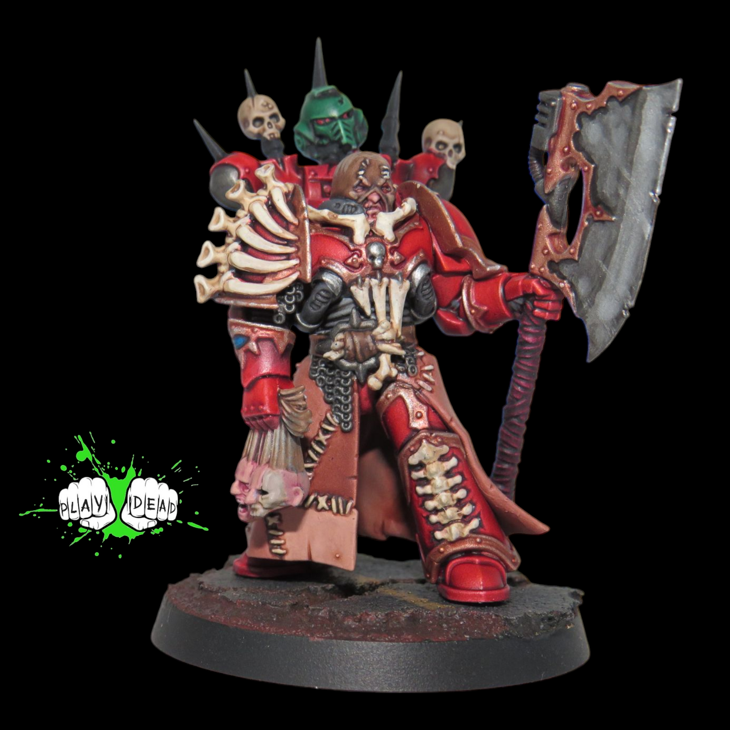 Pro Painted Warhammer 40K World Eaters – Master of Executions