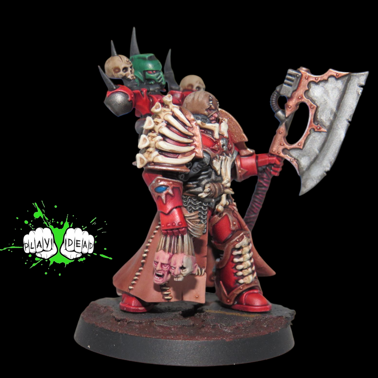 Pro Painted Warhammer 40K World Eaters – Master of Executions