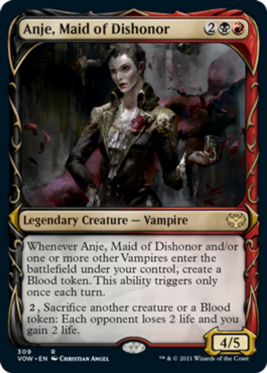 Anje, Maid of Dishonor - Fang Frame