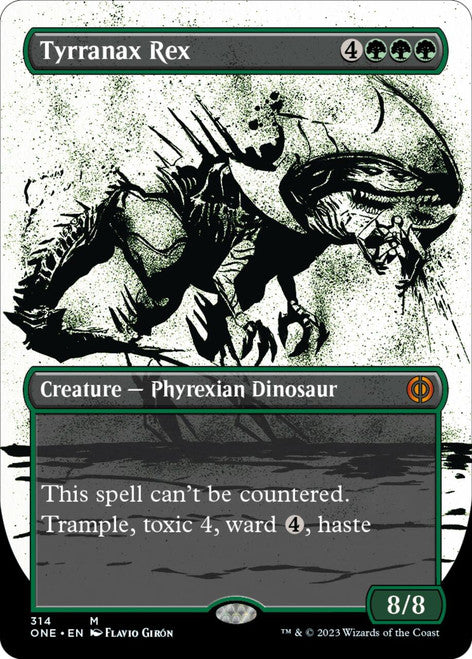 Tyrranax Rex - Borderless foil