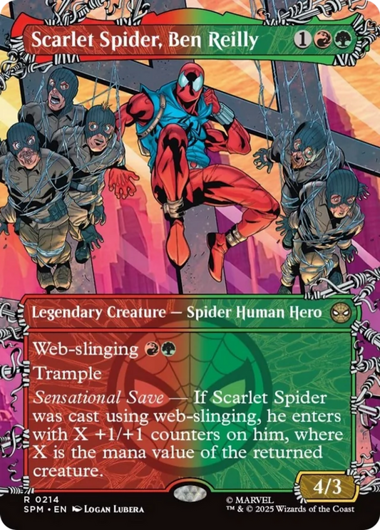 Scarlet Spider, Ben Reilly - Web Slinger Borderless